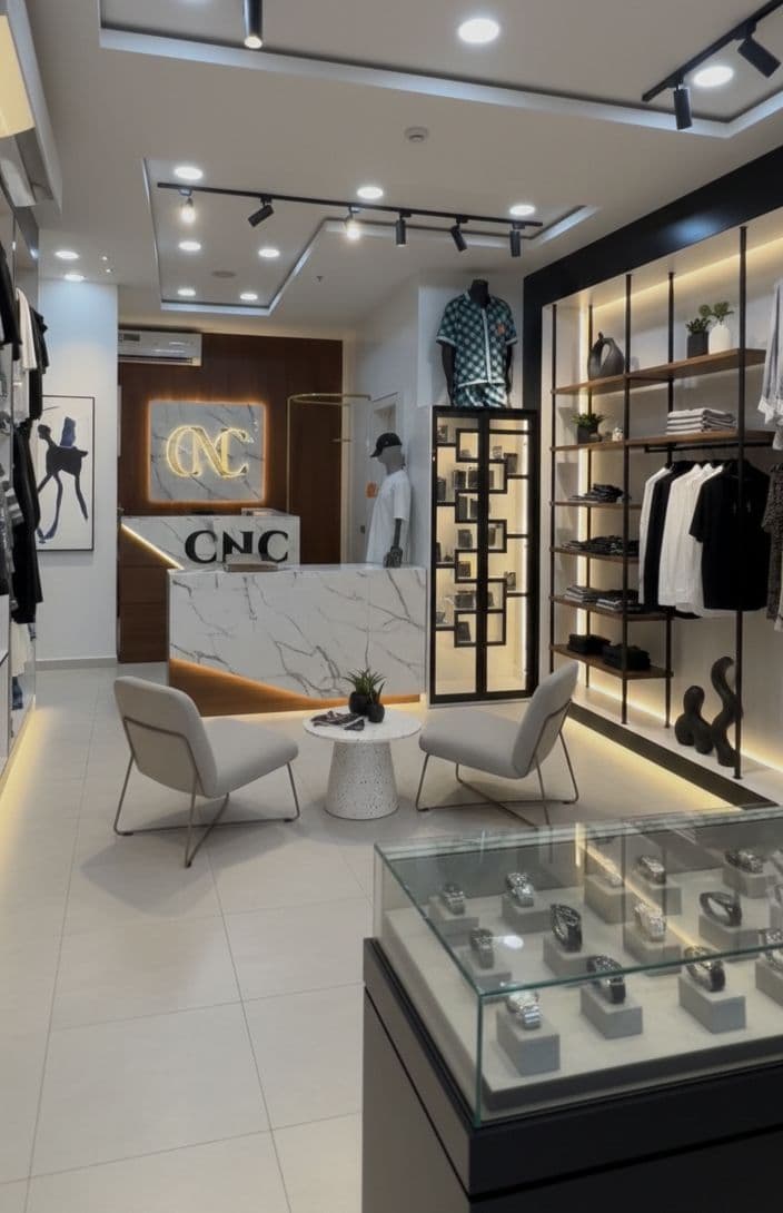 Boutique and Store layout